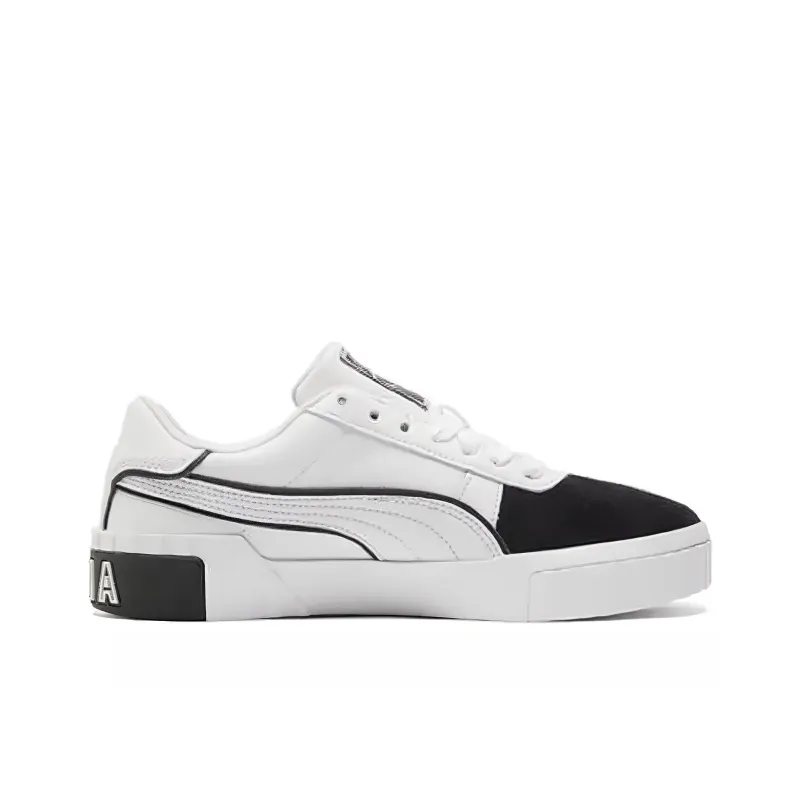 PUMA Cali Skate Shoes 'White Black' Women's-1