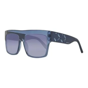 Swarovski Square Sunglasses Women's Blue