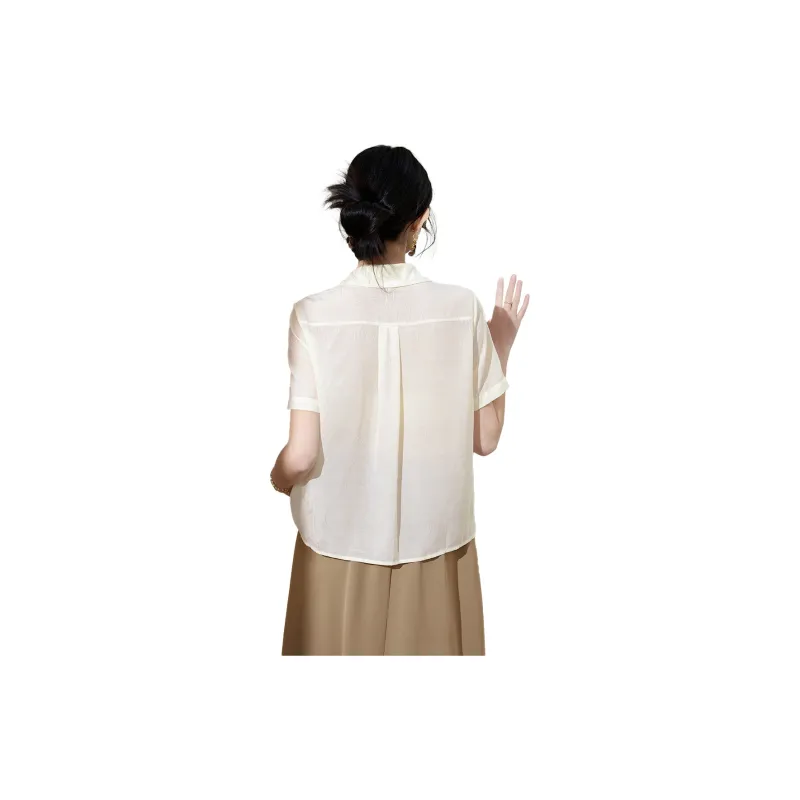 SMEN Shirts Women's Yellow-0