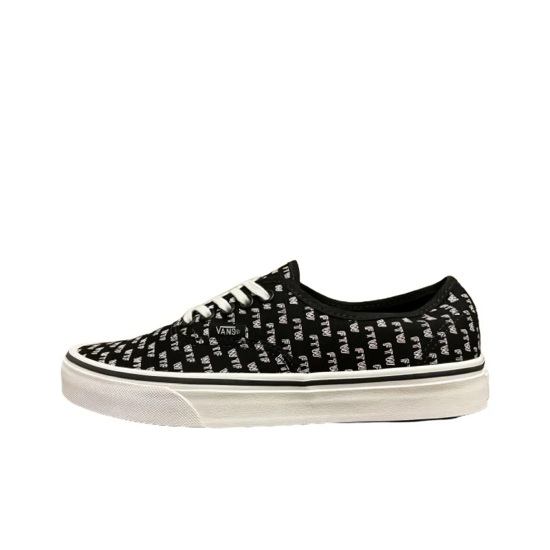 Vans Wear resistant And Lightweight Low Top Skateboard Shoes Unisex Black-0