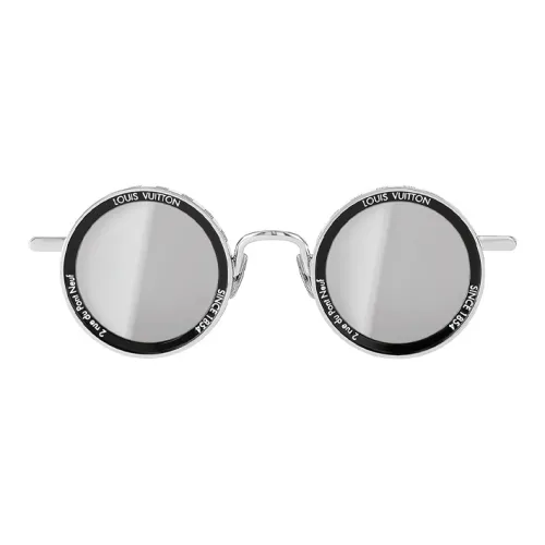 LOUIS VUITTON Lv Super Vision Metal Round Sunglasses