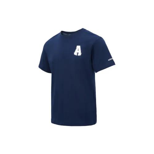 Adidas T-Shirts Unisex Navy