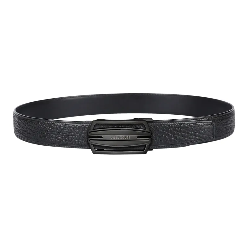 Jaylen Oos Seamless Non Tailored Wild Cow Leather Textured Top Grain Cow Leather Leather Belts Men's Width  3.5cm-5