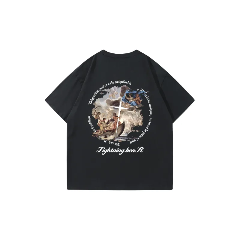 LIGHTNING BEAR T Shirts Unisex-1