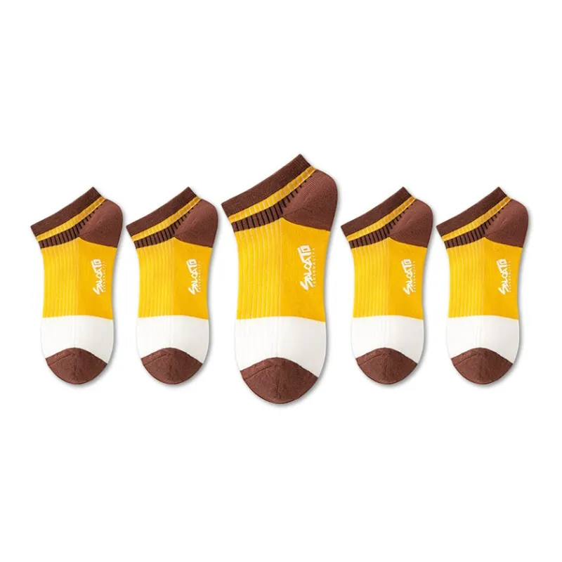 Taste The Color Ankle Socks Men's 5 Pack-11