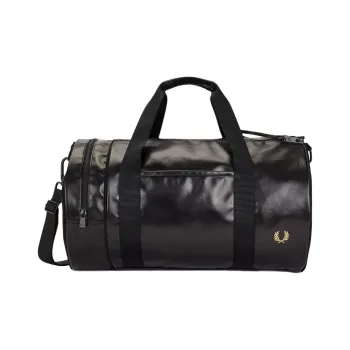 FRED PERRY Recycled Polyester One Shoulder Crossbody Handbag, Travel Bag Men's