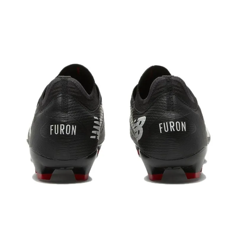 New Balance Furon Pro Fg V7 Black White True Red-4