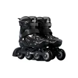 Upgraded Double Buckle for Better Security-Black[Professional Helmet Protective Gear Backpack Clothing Sets+Gift Package]Upgraded Dual-Purpose Wheel, Casual Street Brush