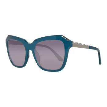 Swarovski Butterfly Sunglasses Women's Blue