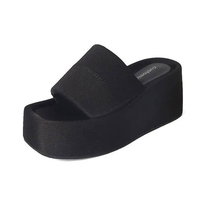 STARRO Slide Slippers Women's Black/Blue-0