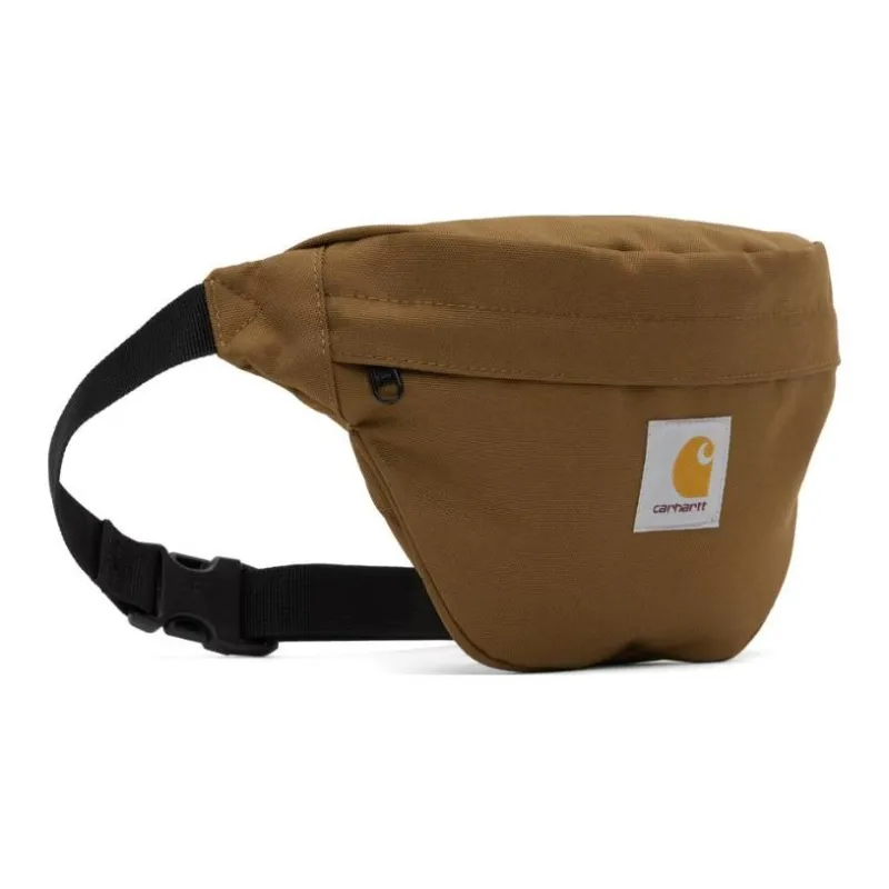 Carhartt WIP Jake Recycled Polyester Canvas With Polyurethane Canvas Bag Fanny Pack Regular Women's Brown-1