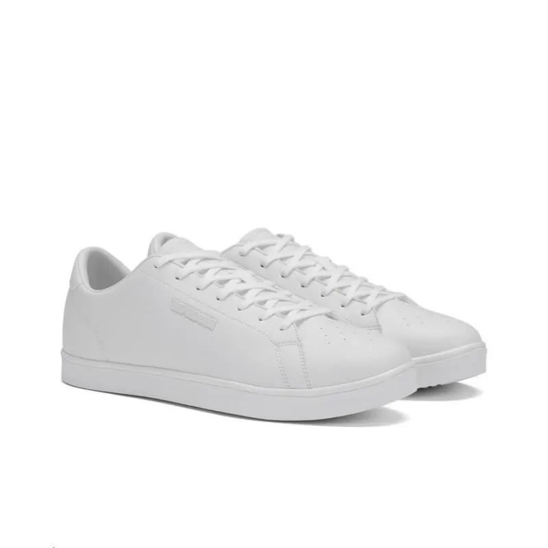 DESCENTE Sport Style CLEAN CUPSOLE Lightweight Low Top Casual Shoes Unisex White-3