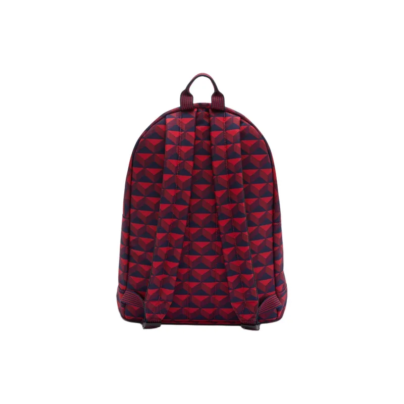 LACOSTE Recycled Polyester Backpack Unisex Red-2