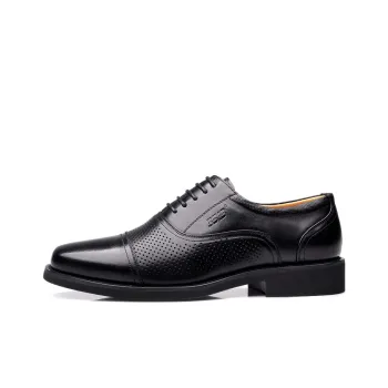 Strongman 3515 Genuine Three-Strap Leather Shoes Genuine Leather Business Formal Shoes