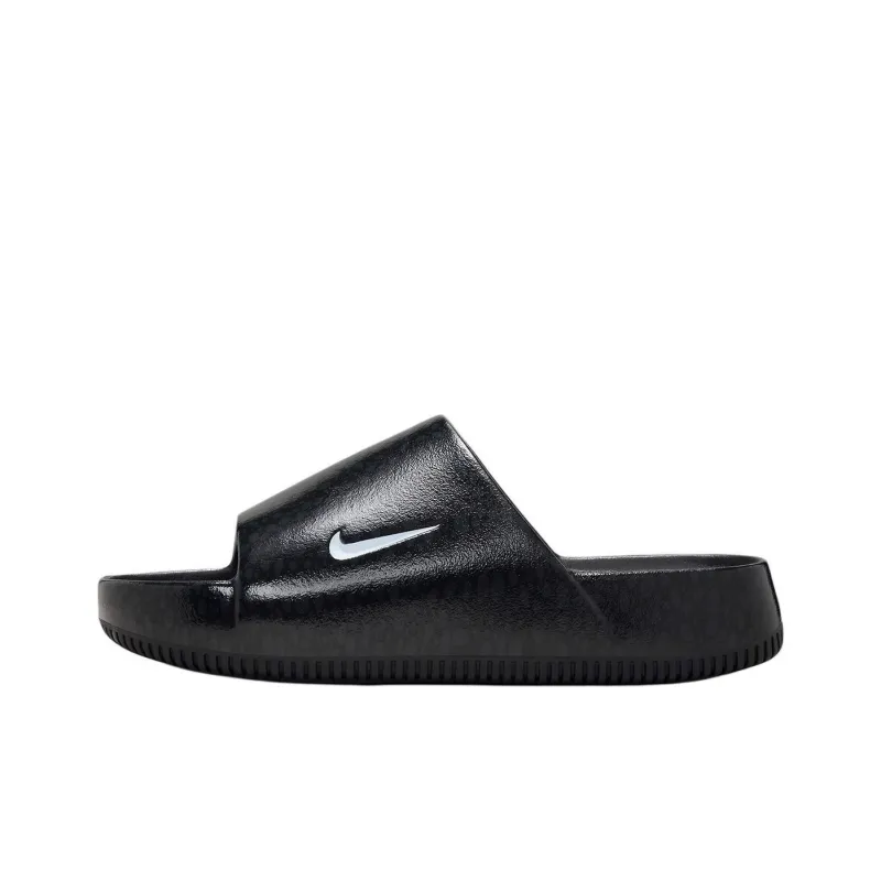 Nike Calm Slide Quiet, Slip Resistant, Odor Resistant Slide Slippers Men's Black-0