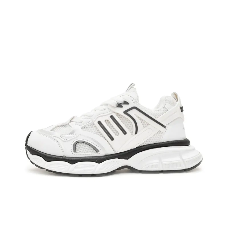 CHERRY&KALIKA Shock Absorbing, Non Slip, Wear Resistant, Breathable And Lightweight Low Top Chunky Sneakers Women's-7