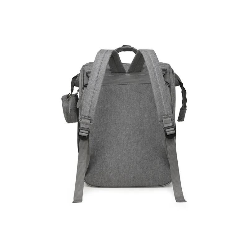 KINGSONS Oxford Backpack Unisex Gray/Black/Purple/Dark Blue/Pink-2