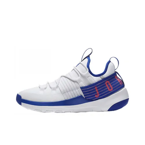 Jordan Trainer Vintage Basketball Shoes Men Low-Top White/Blue