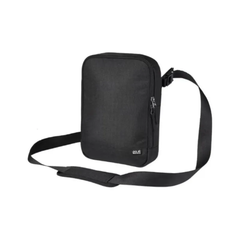 Jack Wolfskin Polyester Crossbody Bag Shoulder Bag Unisex Black-0
