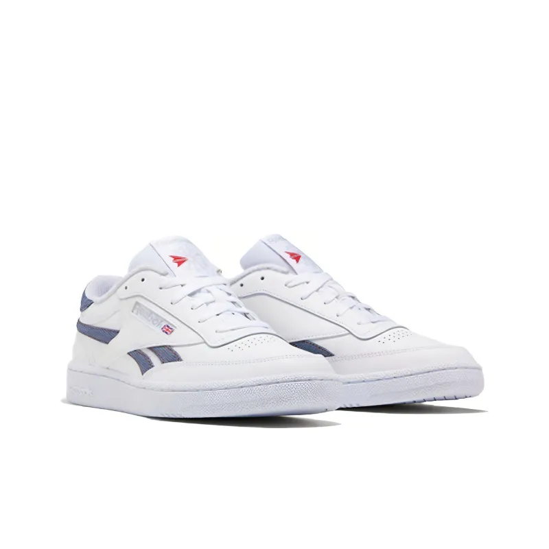 Reebok Unisex Club C Revenge Mu Sneakers White/Blue-2