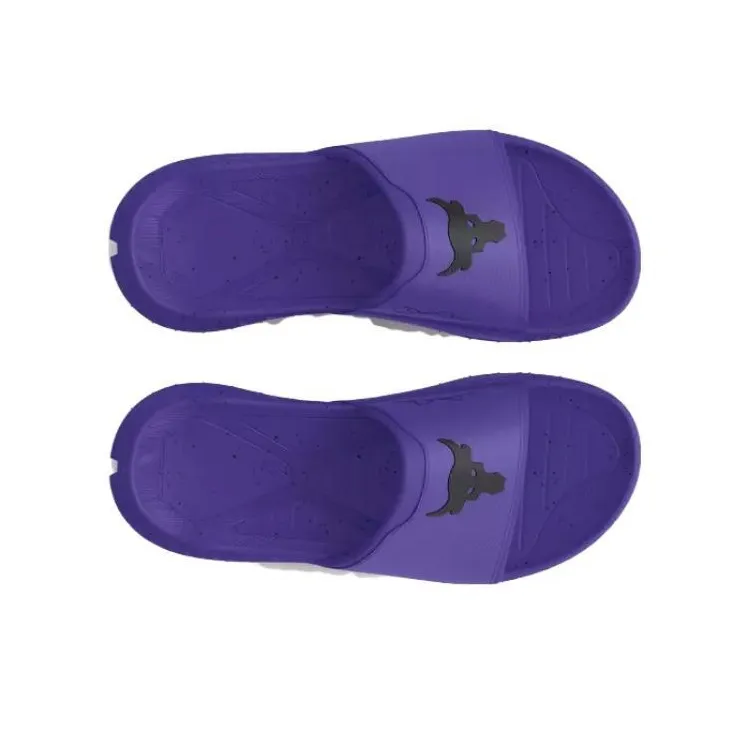 Under Armour Project Rock 3 Slides 'Purple'-2