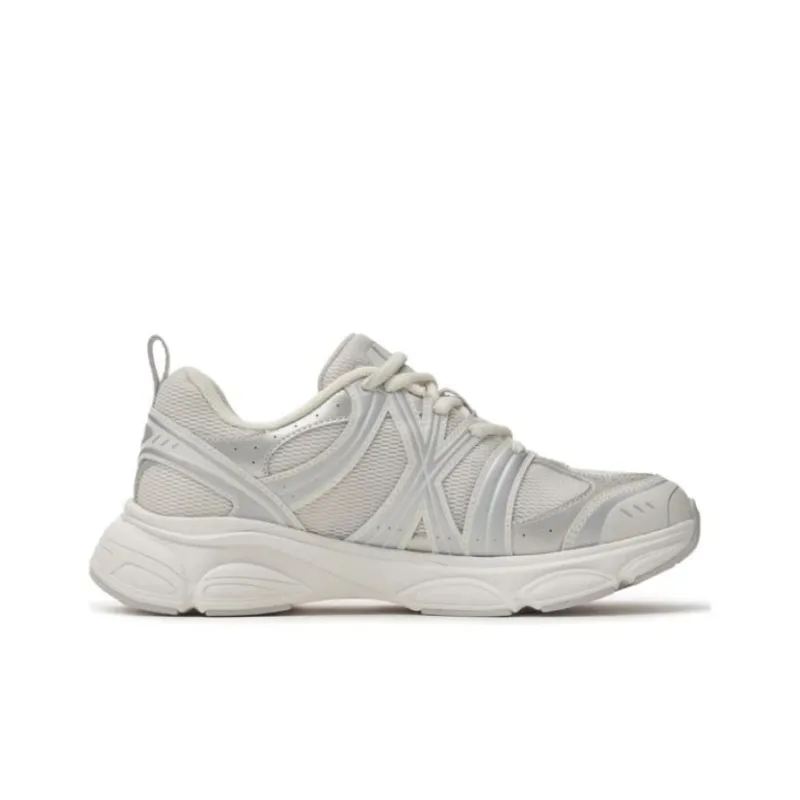 MLB Chunky Runner Ace Runner Wear Resistant Low Top Casual Running Shoes Unisex White-1
