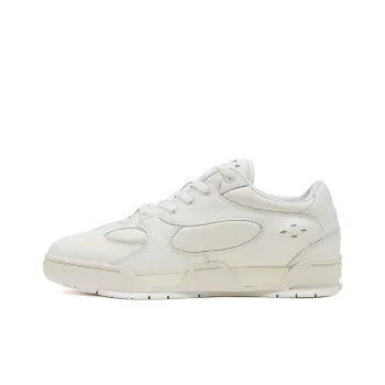 EQLZ EQUALIZER 1980 JS Low Top Vintage Basketball Shoes Unisex White Coral