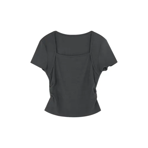 3COLOUR T-Shirts Women's Stone Gray