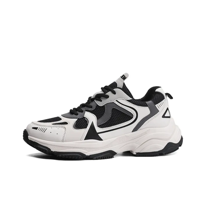 JKEM Wear-resistant Lightweight Breathable And Non-slip. Low-Top Chunky Sneakers Men's-8