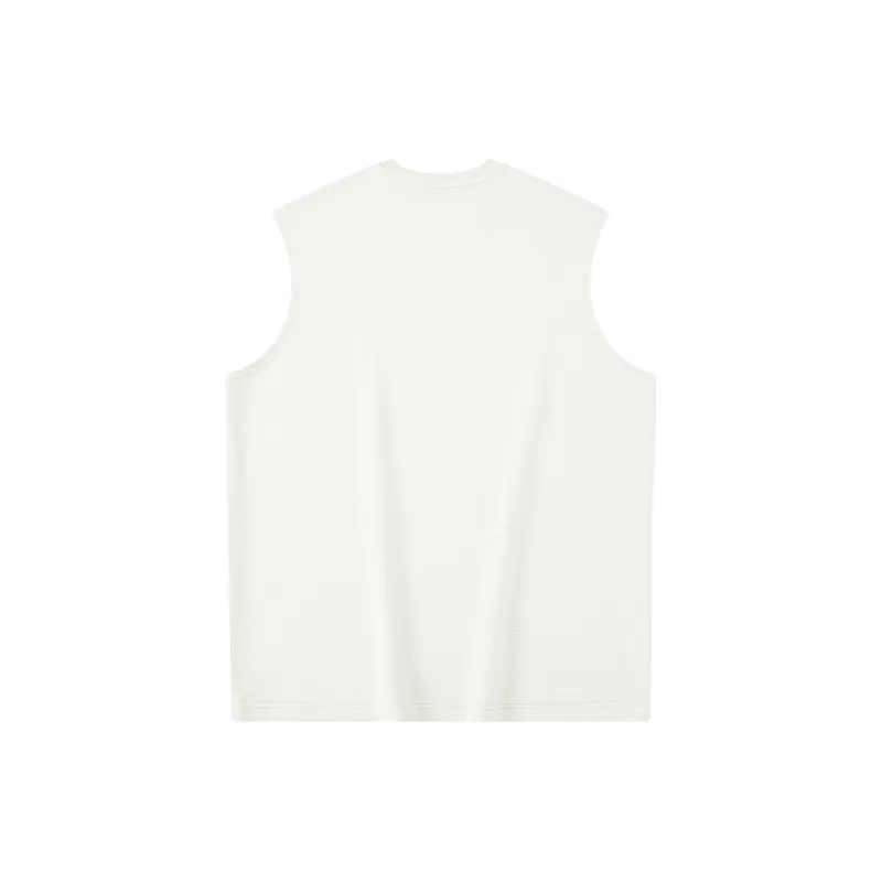A.B.X Knitted Fabric Sports Street Style Vest Men's-0