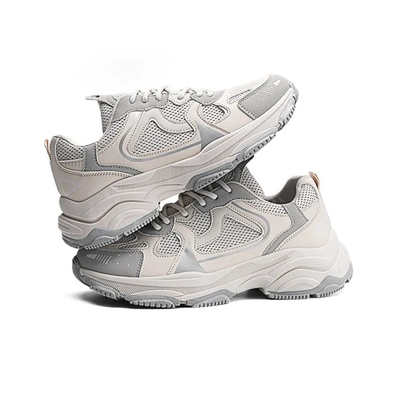 JKEM Wear-resistant Lightweight Breathable And Non-slip. Low-Top Chunky Sneakers Men's-18