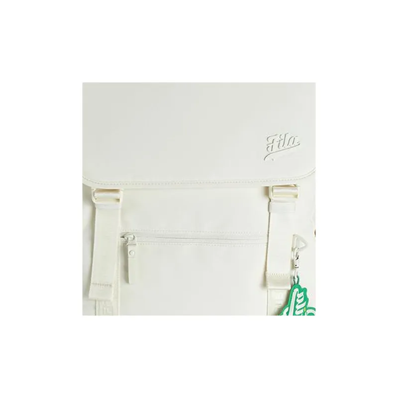 FILA FUSION Fabric Backpack Regular Unisex Marshmallow White-6