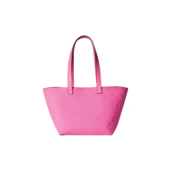 GUCCI Canvas Canvas Bag Tote Bag Shopping Bag Handbag Small Size Women's Deep Red