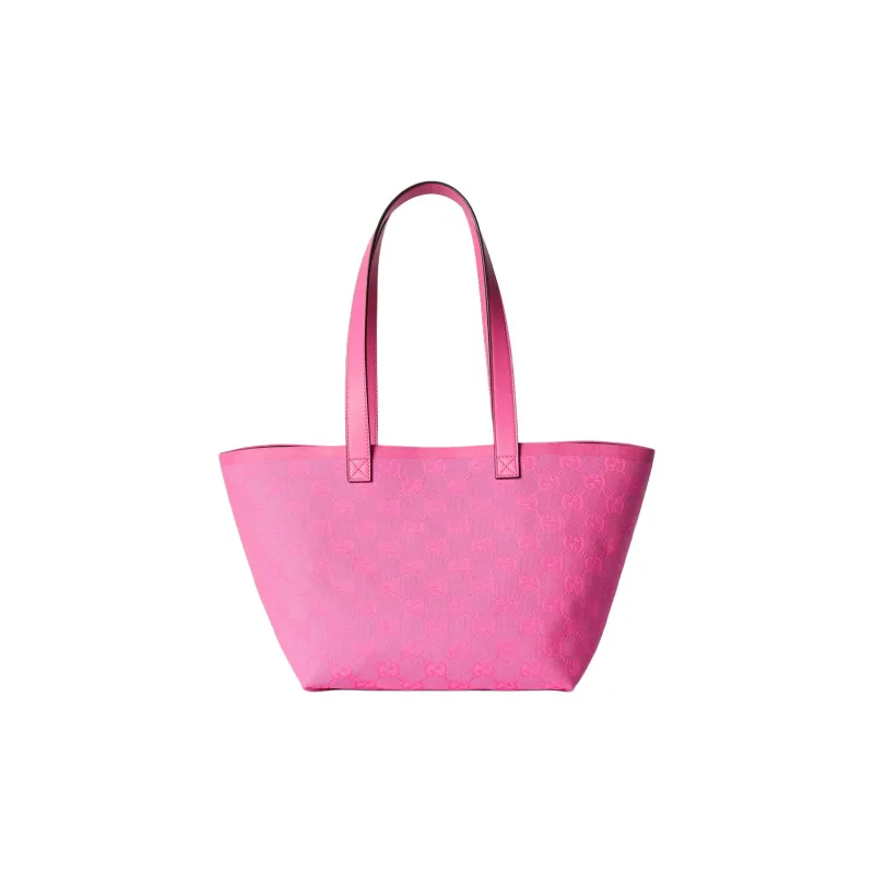 GUCCI Canvas Canvas Bag Tote Bag Shopping Bag Handbag Small Size Women's Deep Red-0
