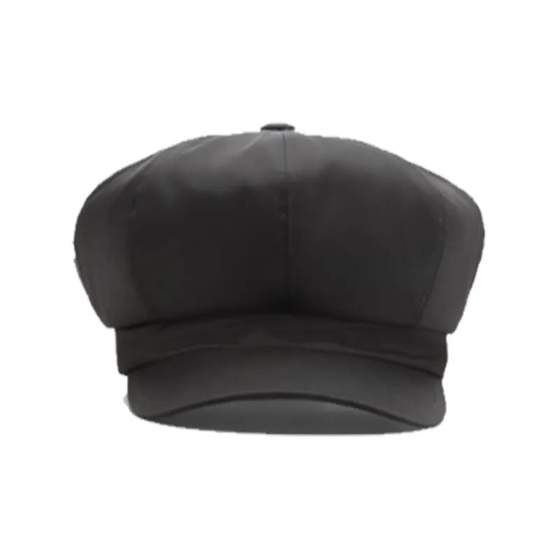 PRADA Recycled Nylon Berets Men's Black-1