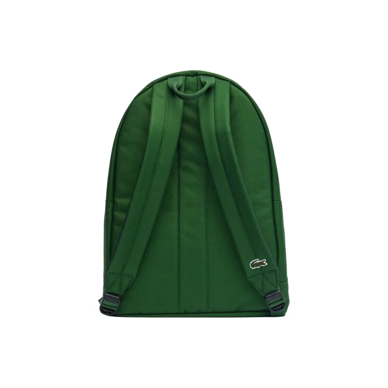 LACOSTE Polyester Backpack Men's Green-2