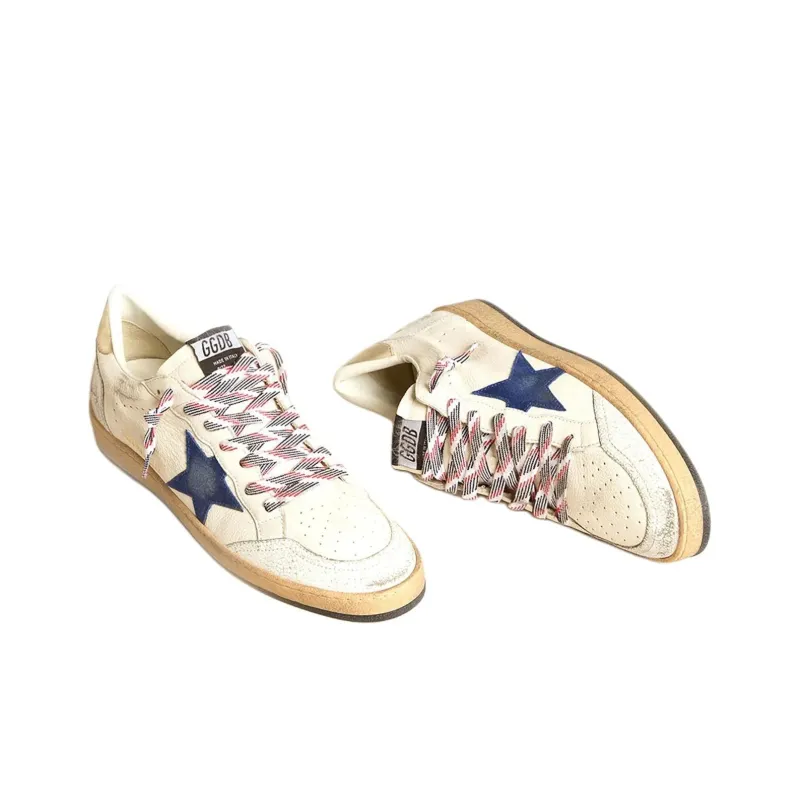 Golden Goose Ball-Star Leather Sneakers-2