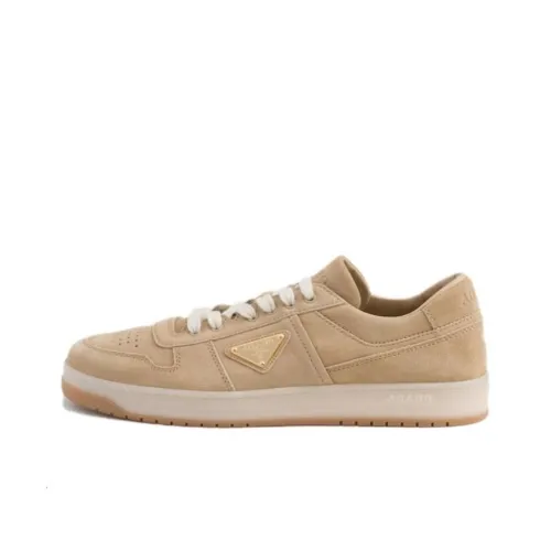 PRADA Prada Downtown Low-Top Skateboard Shoes Men's Brown