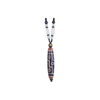 Cardamom Time Chalcedony Jade Pendants Unisex