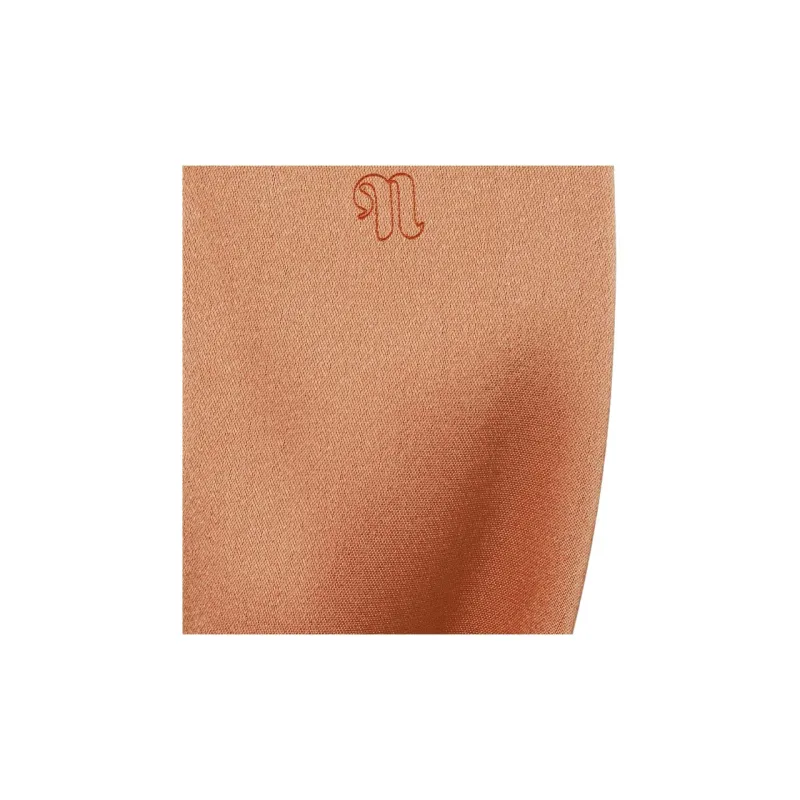 NANUSHKA Smooth Satin Handbags Clutches Women's Apricot-3