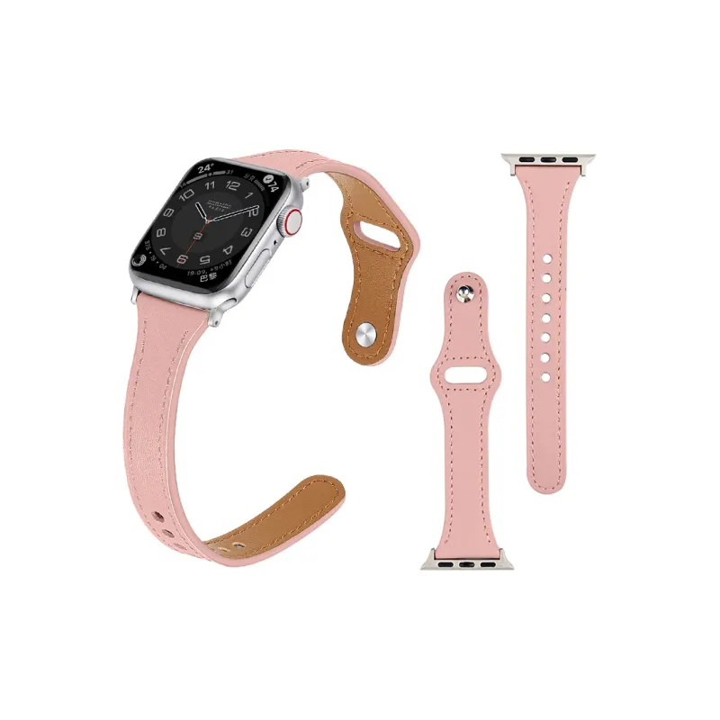 LeYu Compatible With Apple Watch Bands Button Small Round Pendant Unisex-31