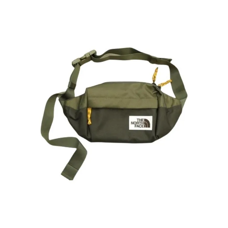 THE NORTH FACE Fabric Fanny Pack Regular Unisex Army Green-2