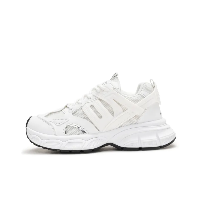 CHERRY&KALIKA Shock Absorbing, Non Slip, Wear Resistant, Breathable And Lightweight Low Top Chunky Sneakers Women's-0