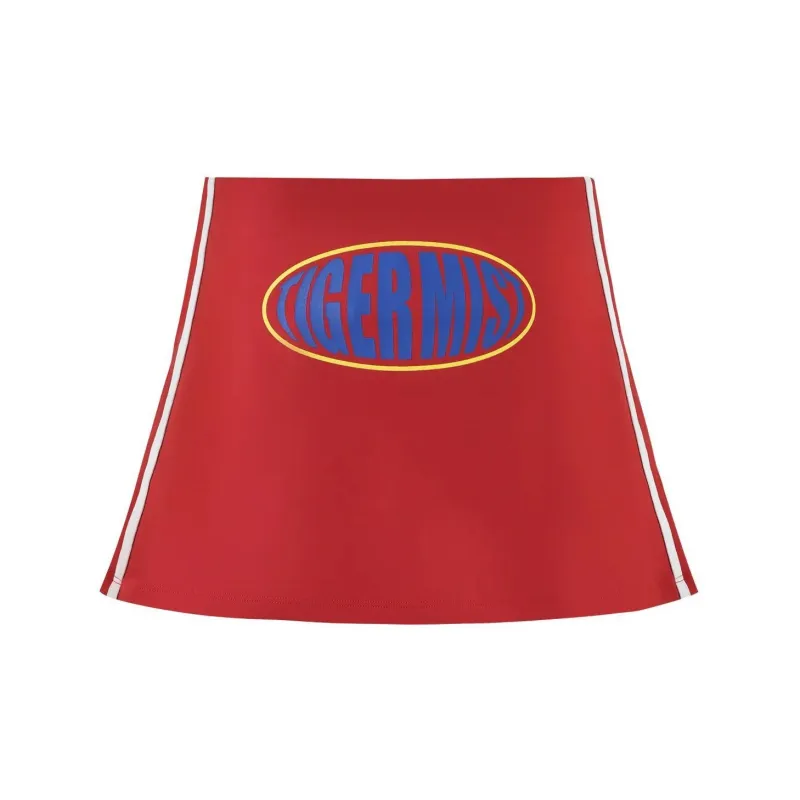 Tiger Mist SS24 DELANEY SKORT Casual Short Skirts Women's Red-1