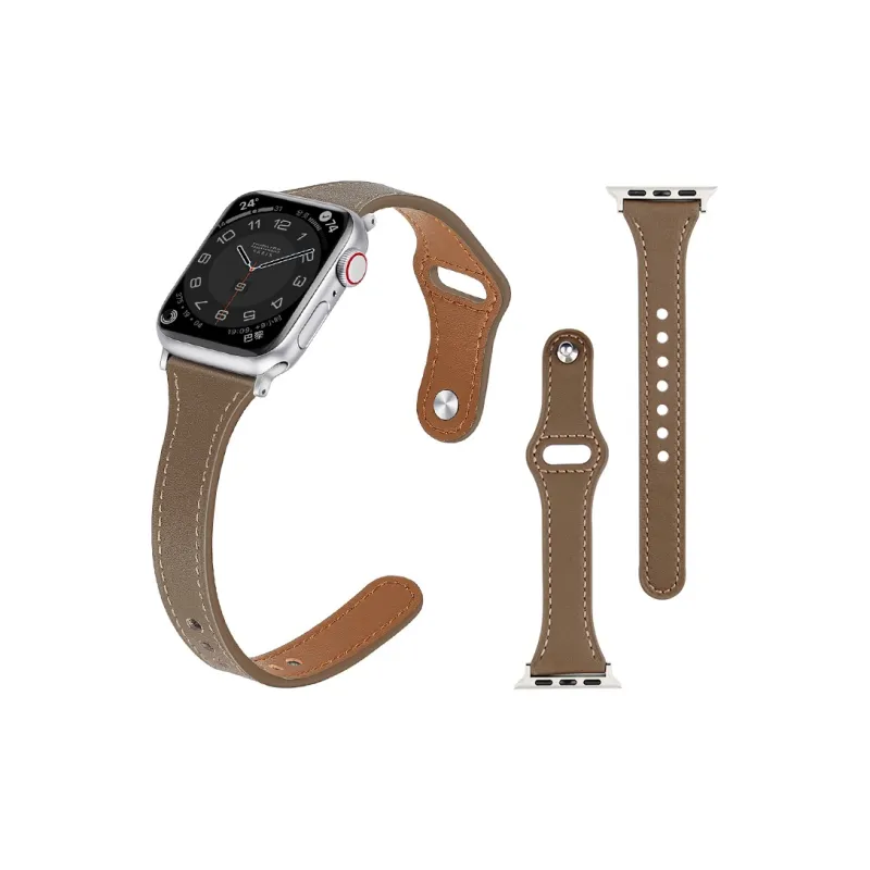 LeYu Compatible With Apple Watch Bands Button Small Round Pendant Unisex-5