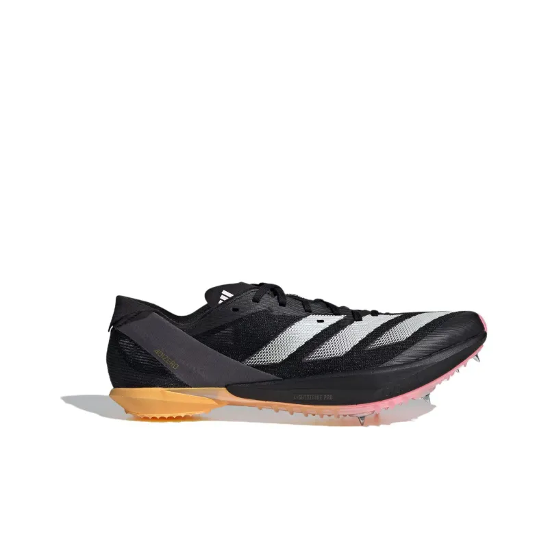 Adidas Adizero Ambition Low Top Running Shoes Unisex Black White-1
