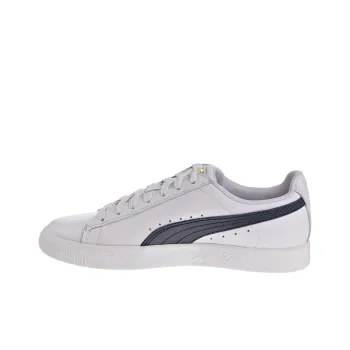 PUMA Clyde Core Leather Foil 'White Navy' Women's