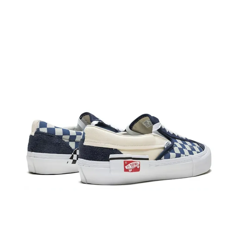 Vans Slip On Cap Dress Blues-3