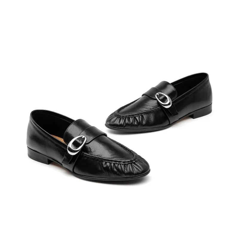 Beau Today Loafers Women's Black/Brown/Sand-3