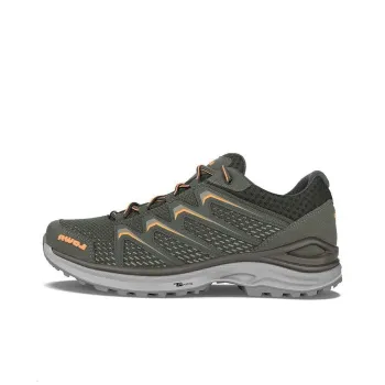 Lowa Maddo Cushioning Wear-Resistant Low-Top Training Shoes Men's Green Orange